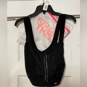 New with tags SheFit 3Luxe Sports Bra with bag($5 value!)
